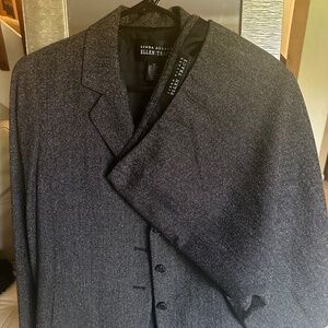 Vintage 1990s LINDA ALLARD ELLEN TRACY Grey/  Jacket and Skirt Suit 10